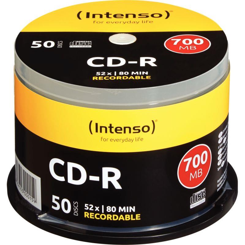 LOT 50 CD-R INTENSO 700MO 52X
