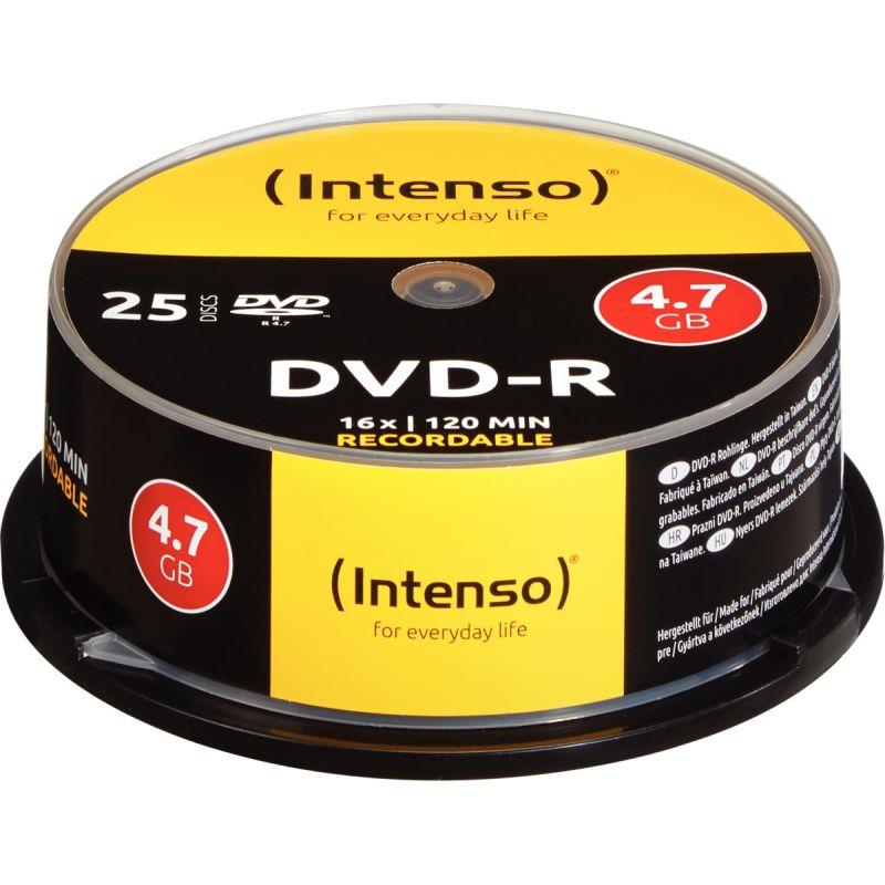 SPIN 25DVD-R INTENSO 4.7GO 16X