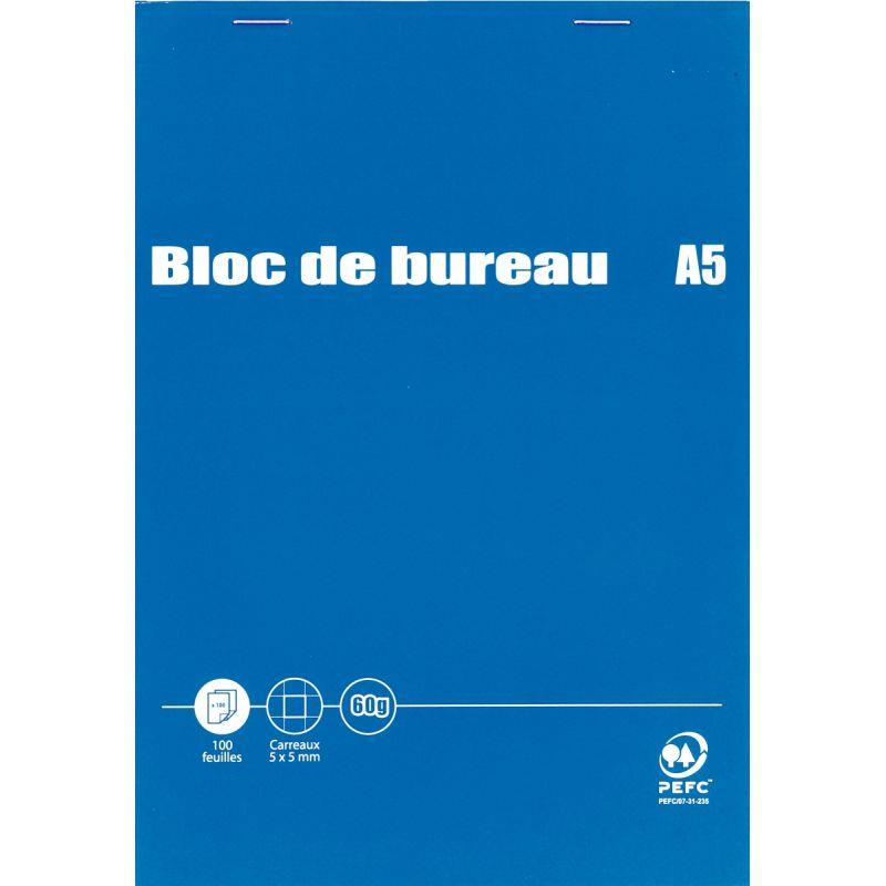 BLOC BUREAU 100F 5X5 A5 60G