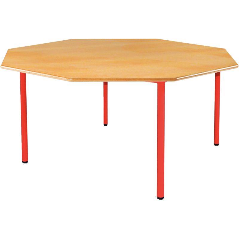 TABLE OCTOG 4PIED 120CM T0 RGE
