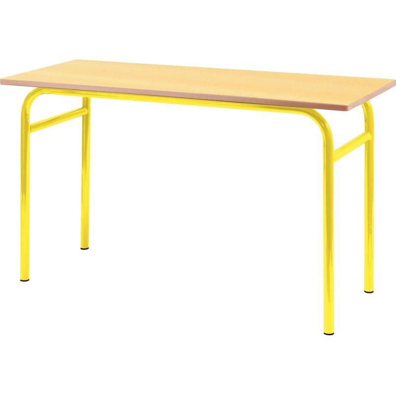 TABLE FIXE 4PIED 130X50 T4 JNE