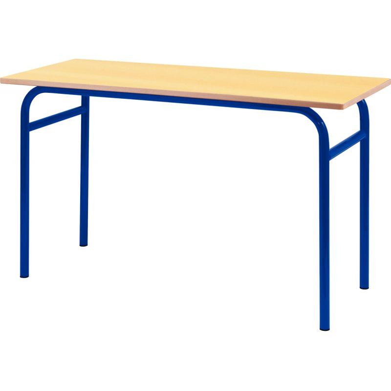TABLE FIXE 4PIED 130X50 T5 BLE