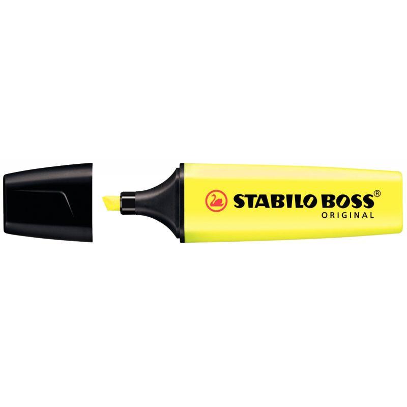 SURLIGNEUR STABILO BOSS JAUNE