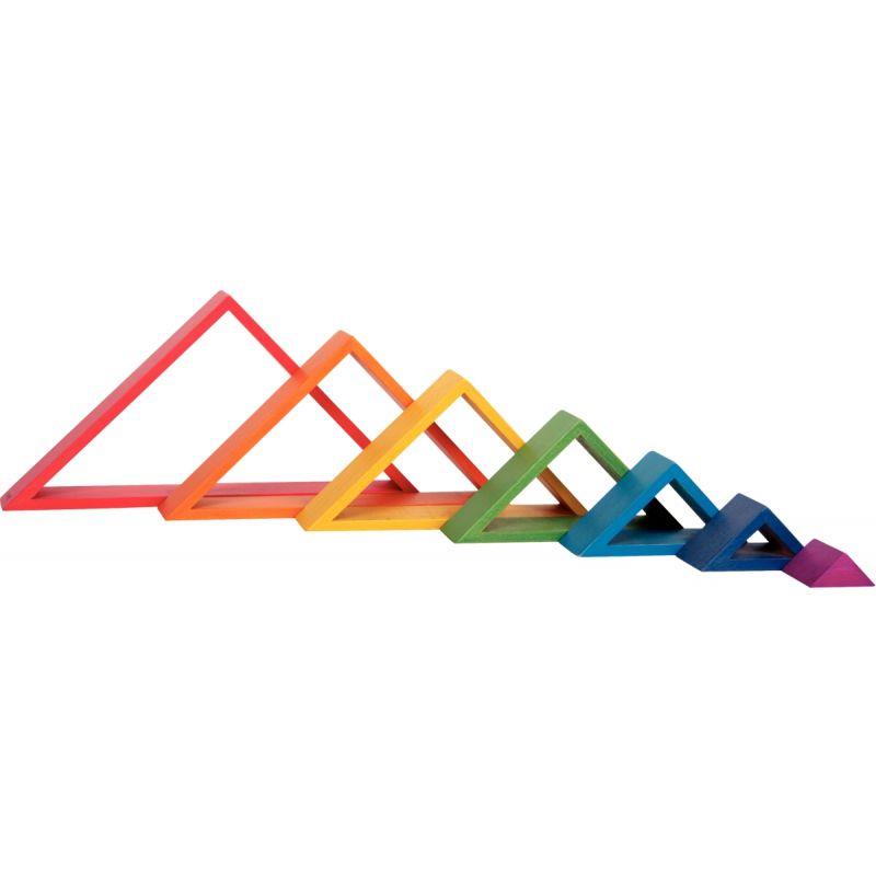 BTE 7 TRIANGLES ARC-EN-CIEL