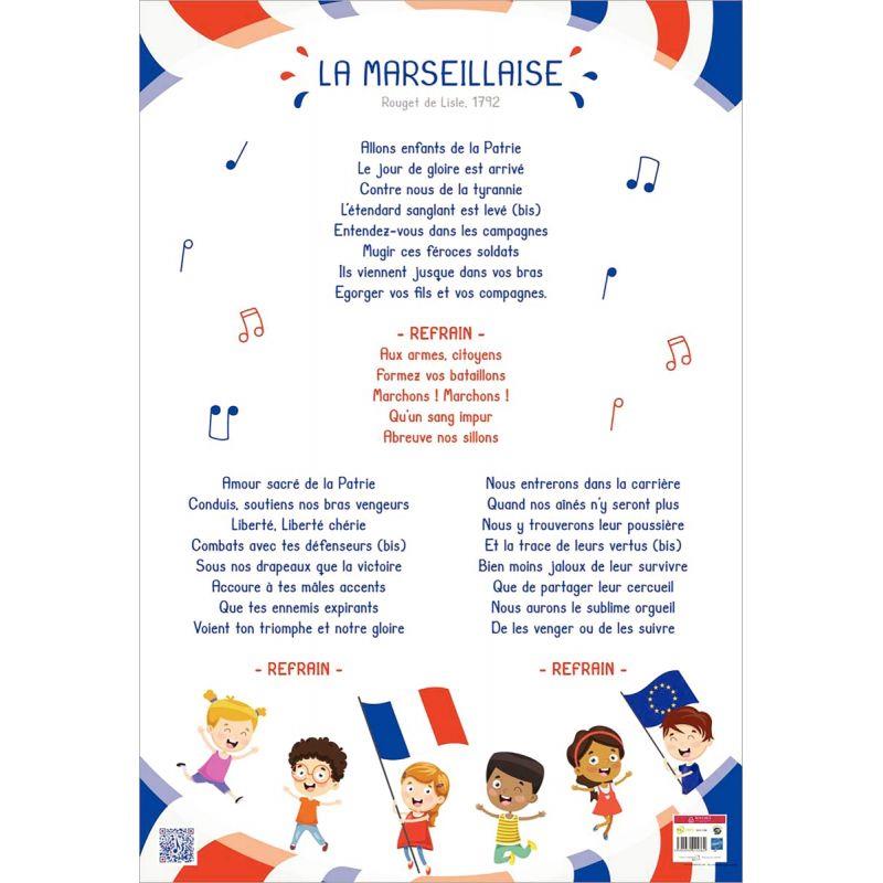 POSTER PVC 76X52 MARSEILLAISE