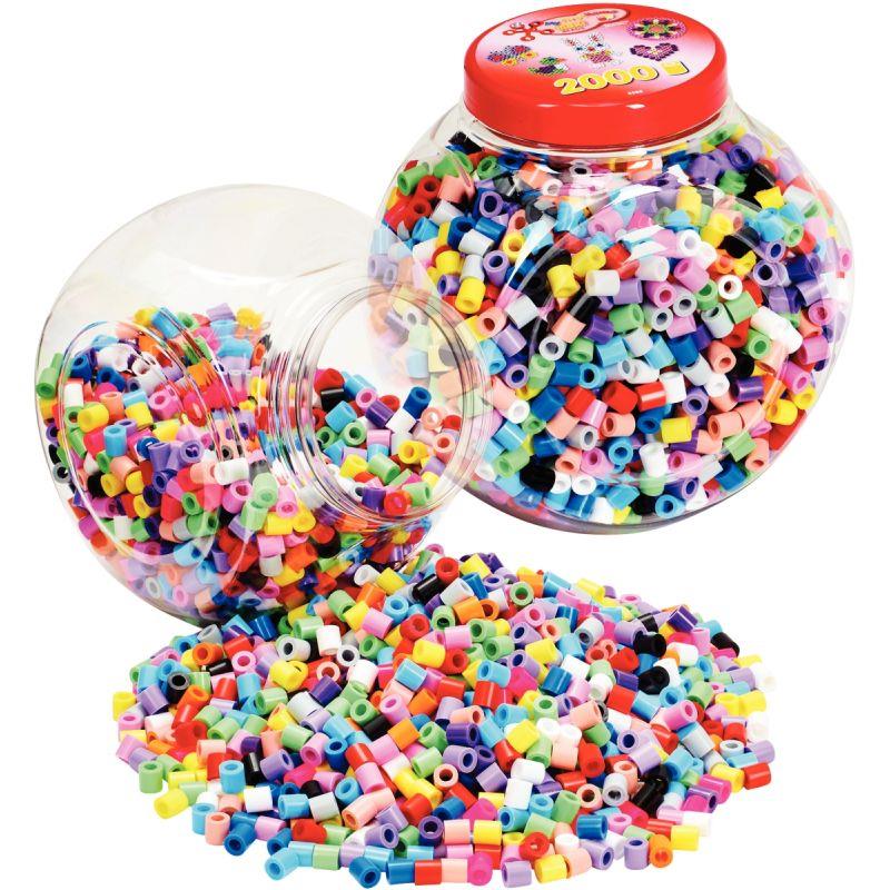 POT 2000PERLES HAMA MAXI PASTE