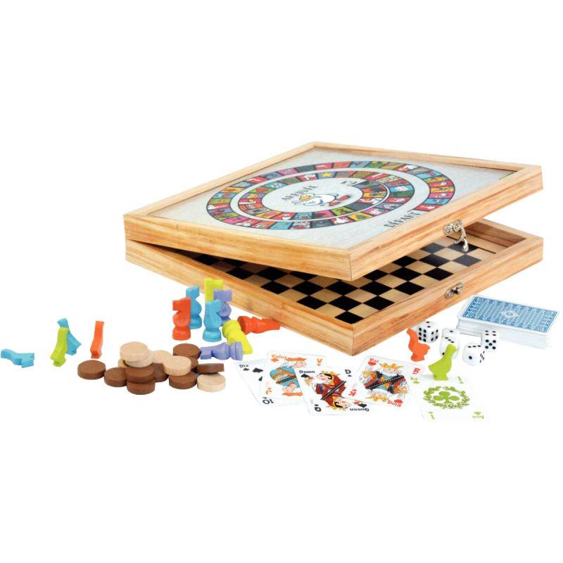 COFFRET 100 JEUX EN BOIS