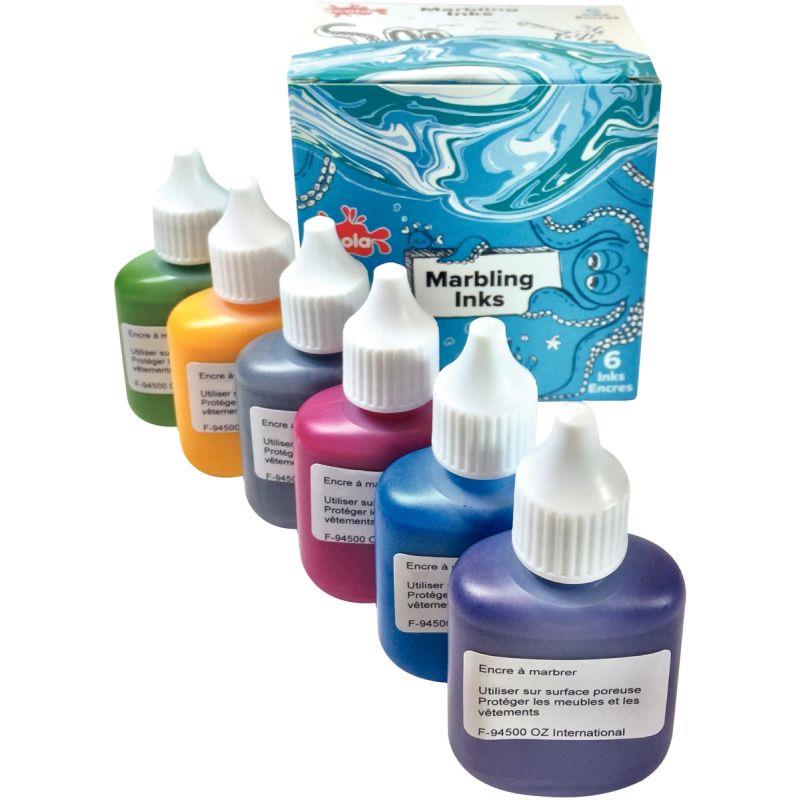 KIT MARBLING 6FL 25ML METAL