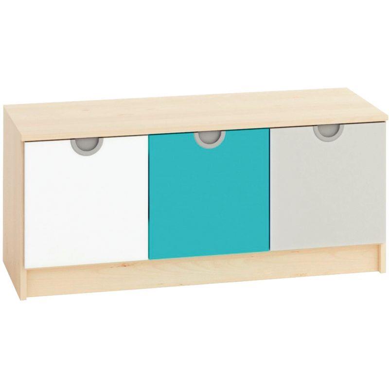 BANC 3TIROIRS CUBO 114X49X40