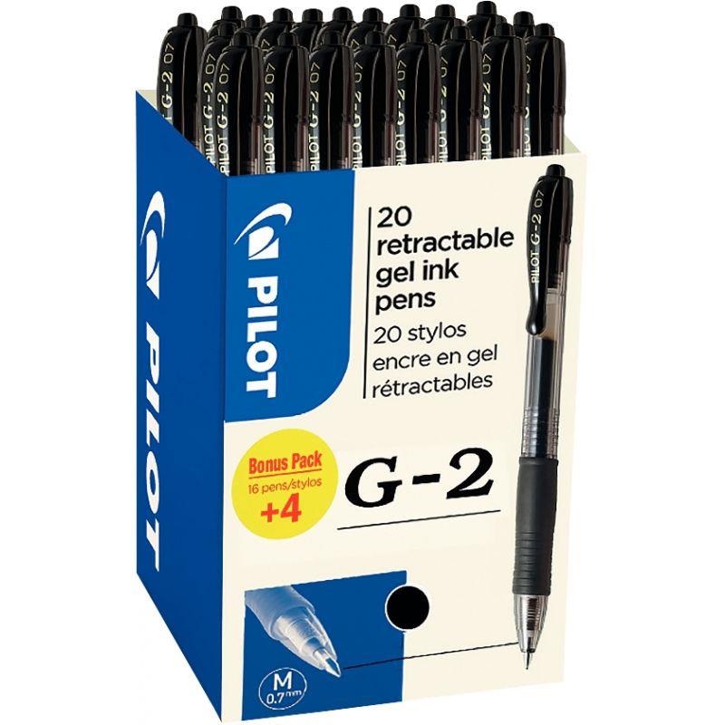 ECOPACK 20STYLO G2 NOIR DT4GR