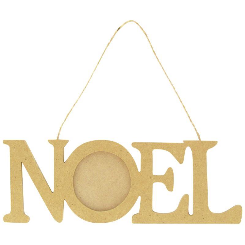 DECO NOEL+PHOTO A SUSP BOIS