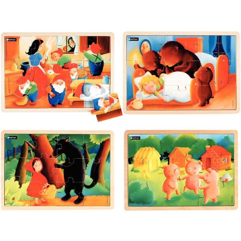 LOT 4 PUZZLE LES CONTES 2