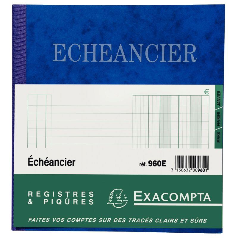 PIQ ECHEANCIER 72P 21X19CM