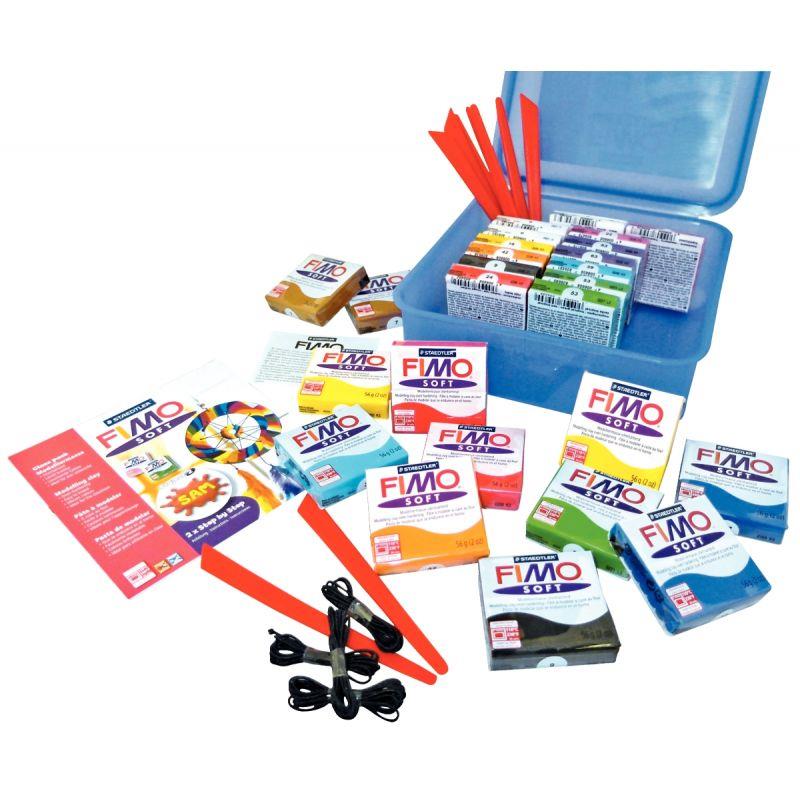 ATELIER FIMO 26 PAINS+10OUTILS