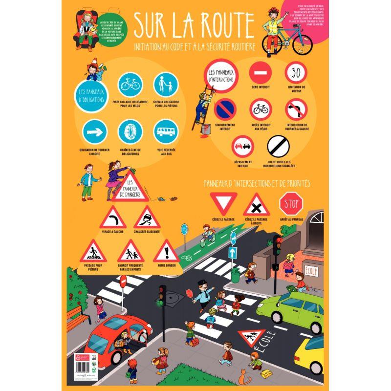 POSTER PVC 76X52 CODEDELAROUTE