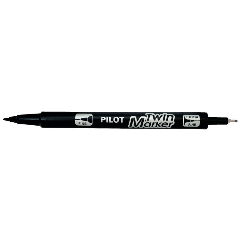 MARQUEUR PERM TWIN MARKER NOIR