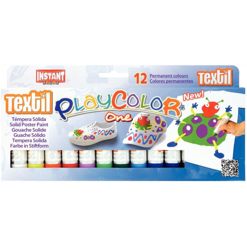 BTE12 STICK 10G PLAYCOL TEXTIL