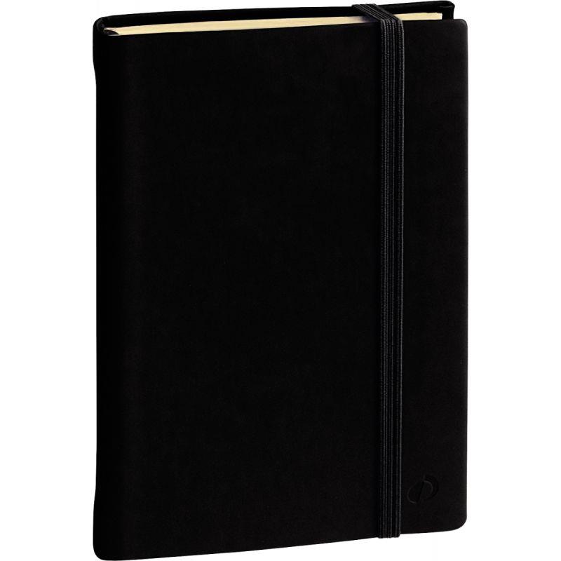 CARNET UNI SILK 16X24 NOIR