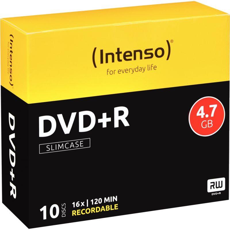 PQ 10 DVD+R INTENSO 4.7GO 16X