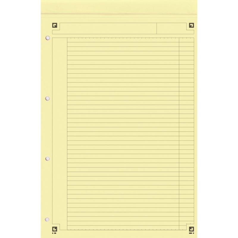 BLOC NOTEPAD 21X33LIG PERF JNE