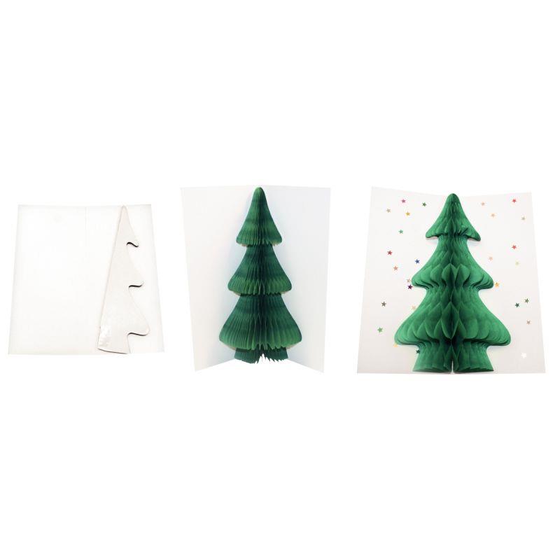 SAC 12 CARTES SAPIN A COLLER