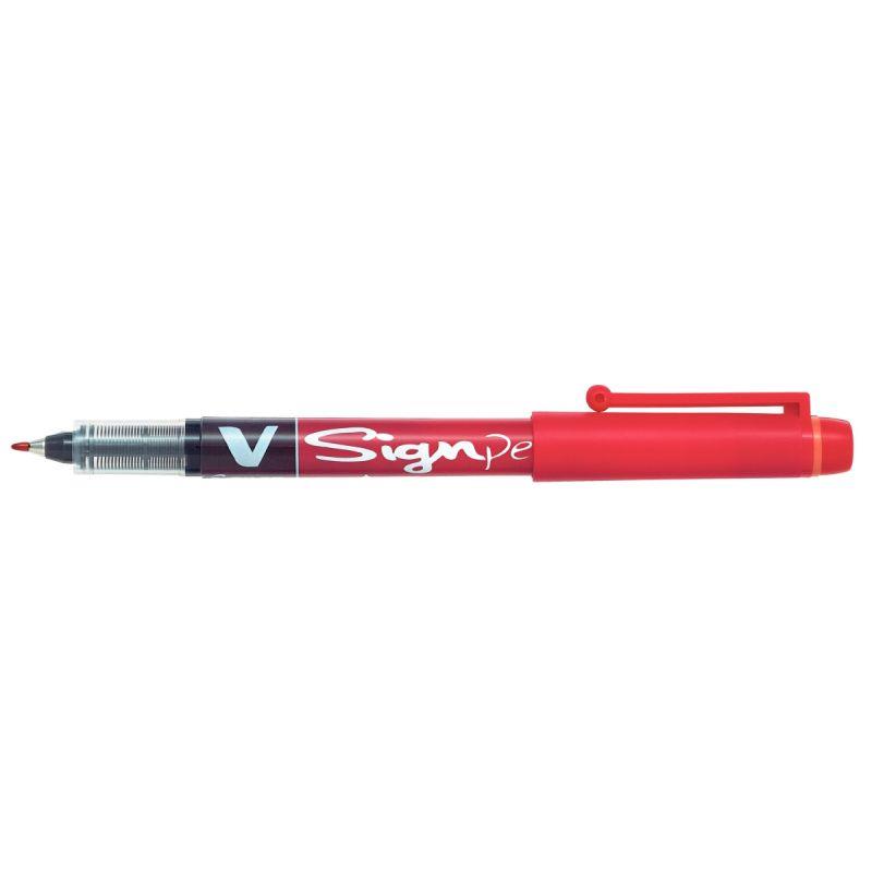 FEUTRE PILOT V SIGN PEN ROUGE