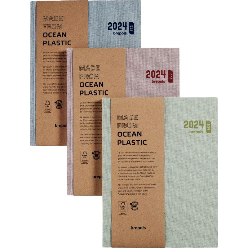 AGENDA OCEAN PLASTIC 17X22 ASS