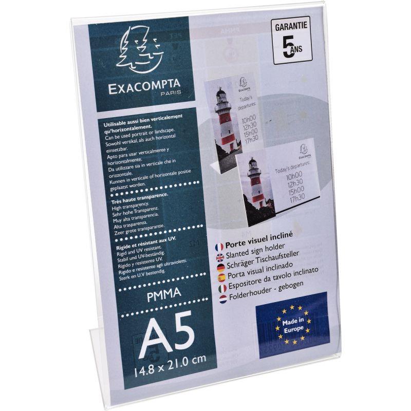 P-AFFICHE INCLINE VERTIC A5