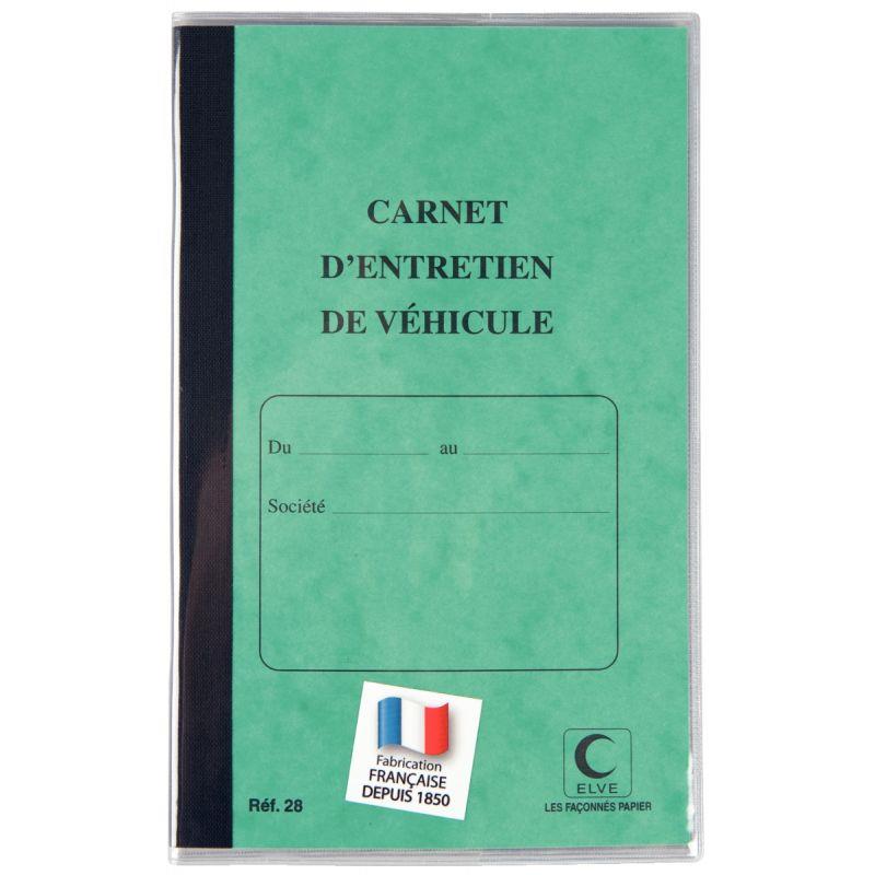 CARNET D'ENTRETIEN VEHICULE