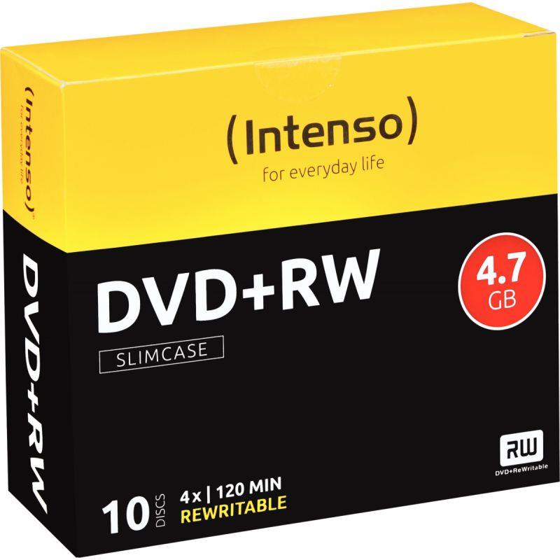 PQ 10DVD+RW INTENSO 4.7GO 4X