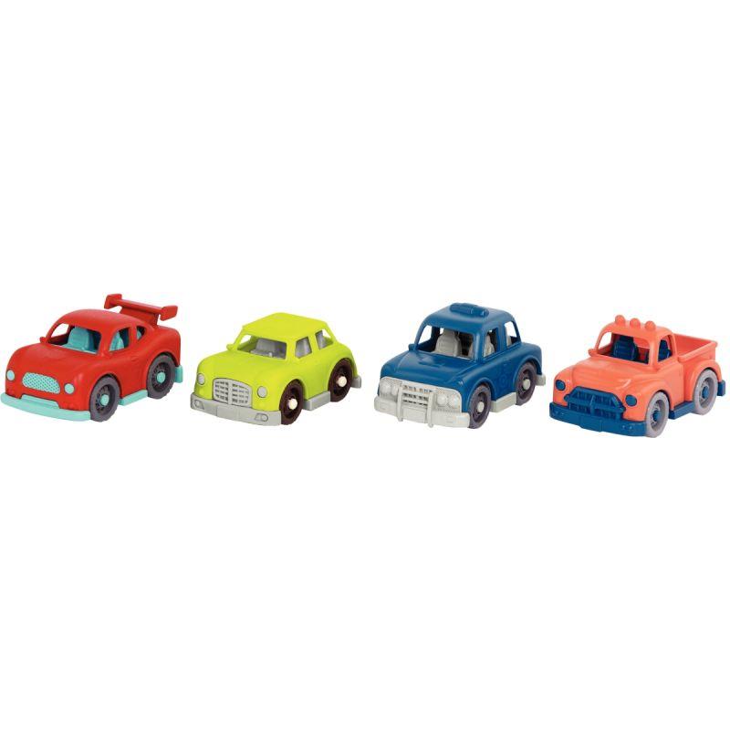 LOT 4 PETITS VEHICULES RETRO A