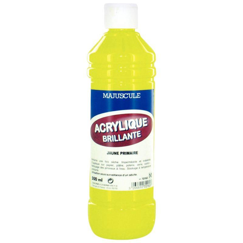 FL 500ML PEINT ACRYLIQUE JAUNE