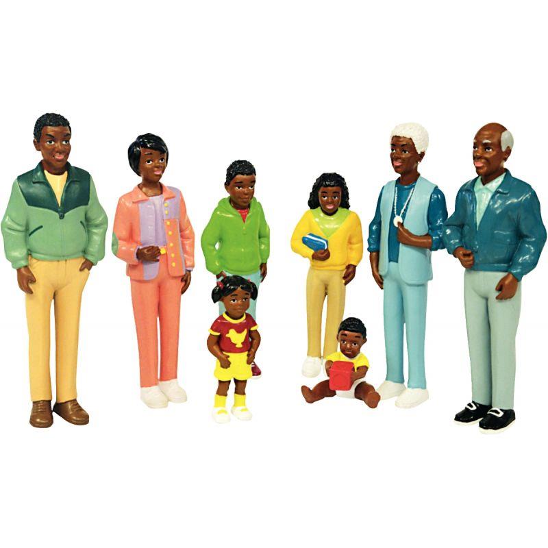 FAMILLE AFRICAINE 8 FIGURINES