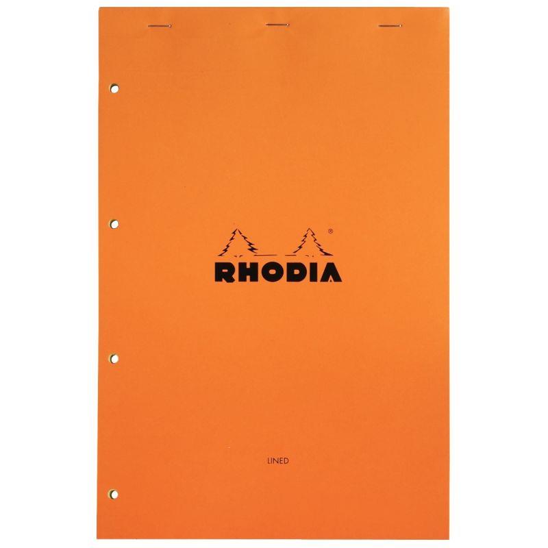 BLOC RHODIA A4+ LIG JNE PERF