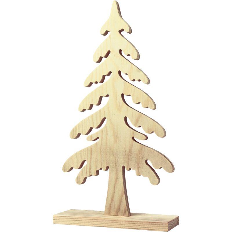 SAPIN BOIS A POSER H. 25CM