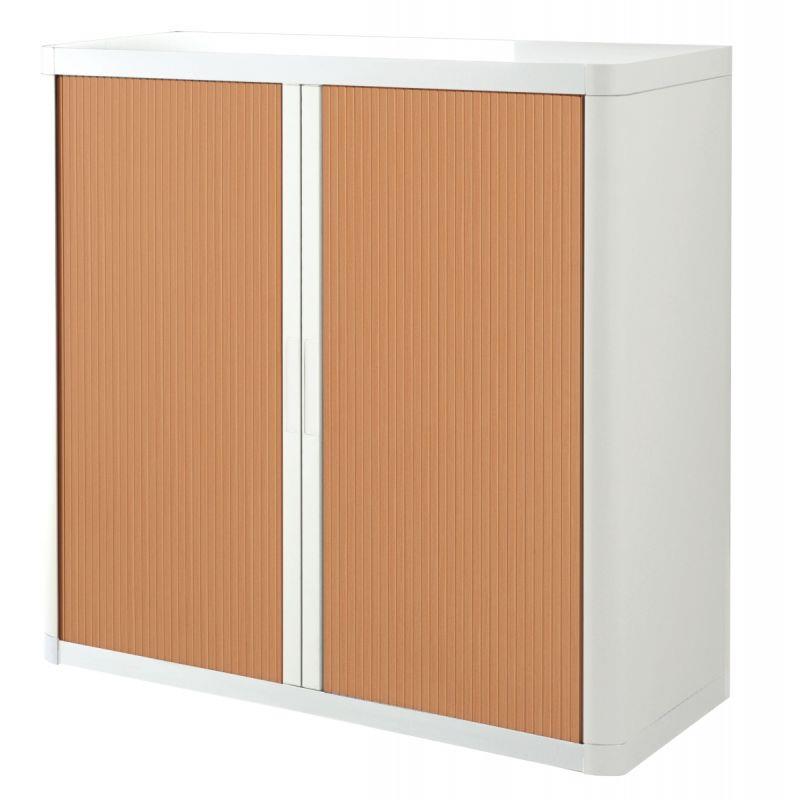 ARMOIRE RDX 2TABL BLANC/HETRE