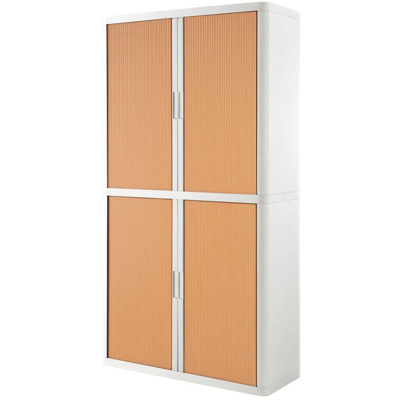 ARMOIRE RDX 4TABL BLANC/HETRE