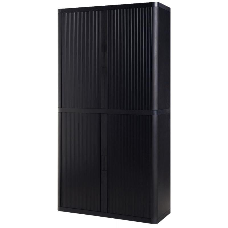 ARMOIRE RDX 4TABL NOIR/NOIR