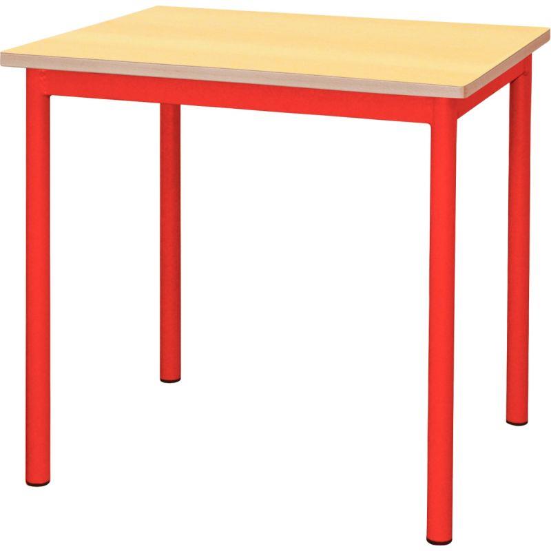 TABLE FIXE 4PIED60X50CM T1 RGE
