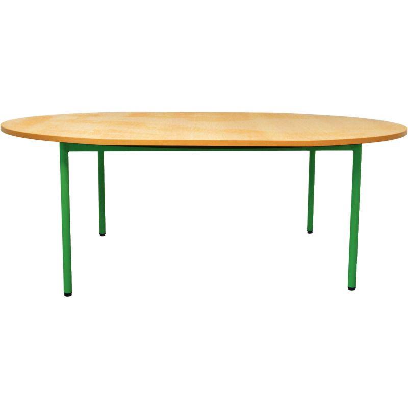 TABLE OVALE 120X90CM T3 VRT