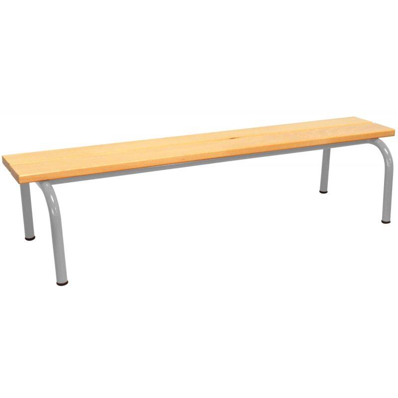 BANC SANS DOS L120CM T1 ALU