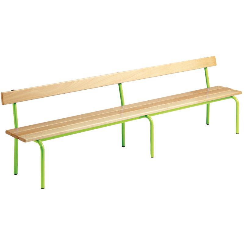 BANC AVEC DOS L200CM T2 VGR