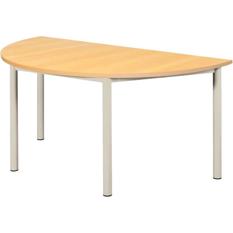 TABLE 1/2 LUNE 120X60CM T1 ALU