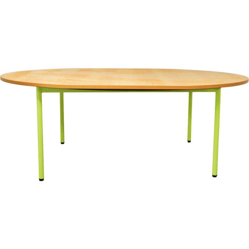 TABLE OVALE 120X90CM T1 VGR