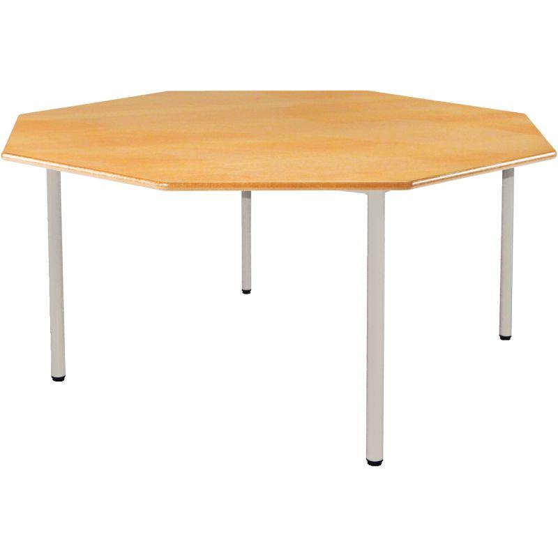 TABLE OCTOG 4PIED 120CM T2 ALU