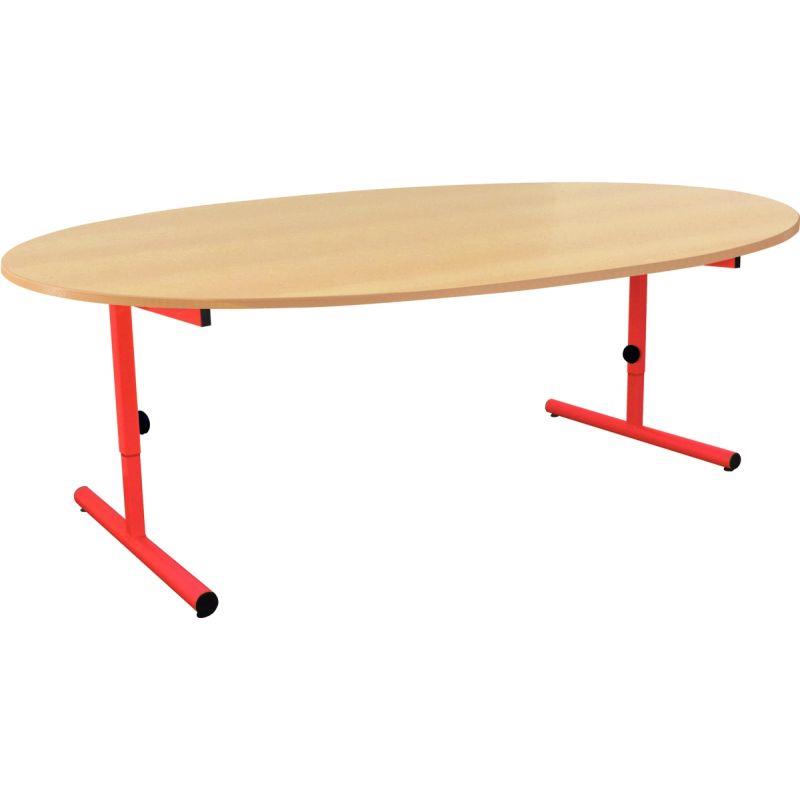TABLE OVALE 120X90CM T1A3 RGE
