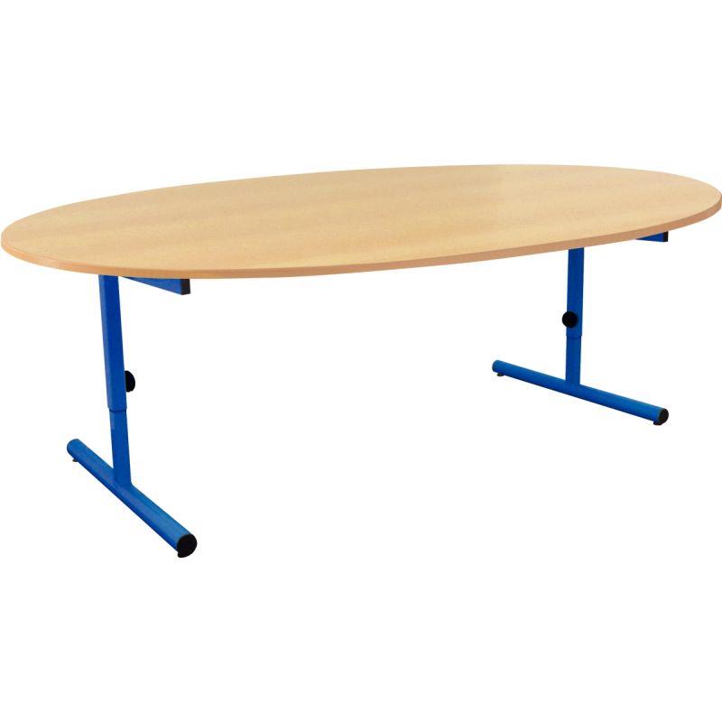 TABLE OVALE 120X90CM T1A3 BLE