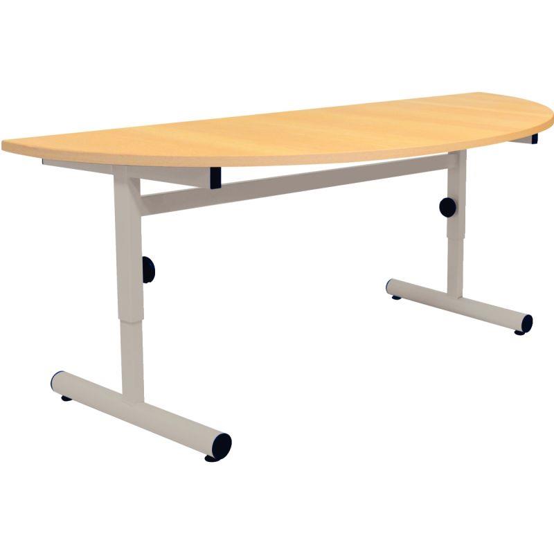 TABLE 1/2LUNE 120X60 T1AT3 ALU