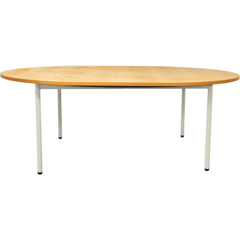 TABLE OVALE 120X90CM T0 ALU