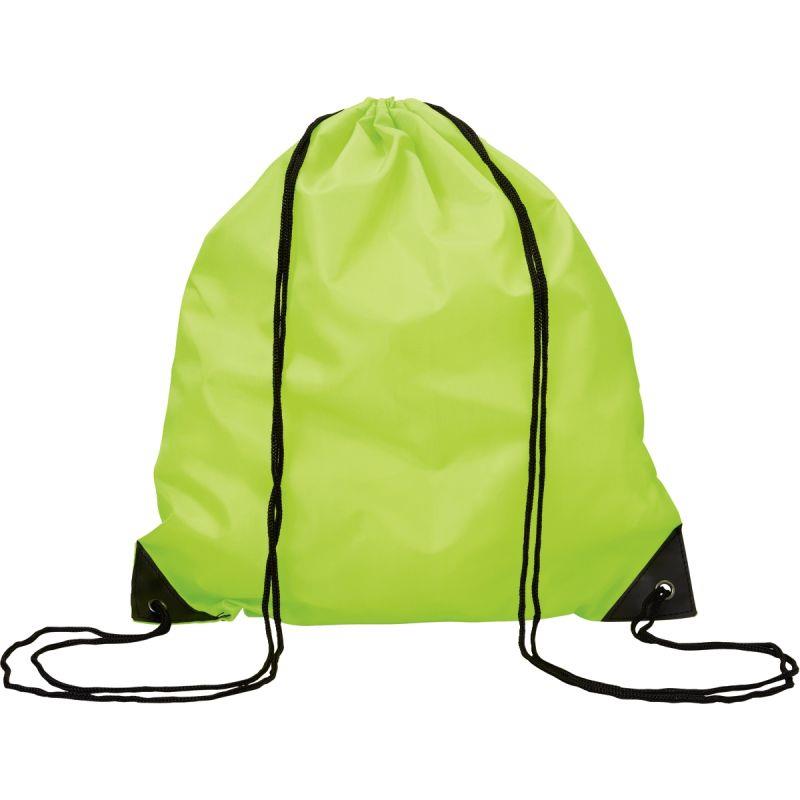 SAC A DOS CORDON VERT CITRON